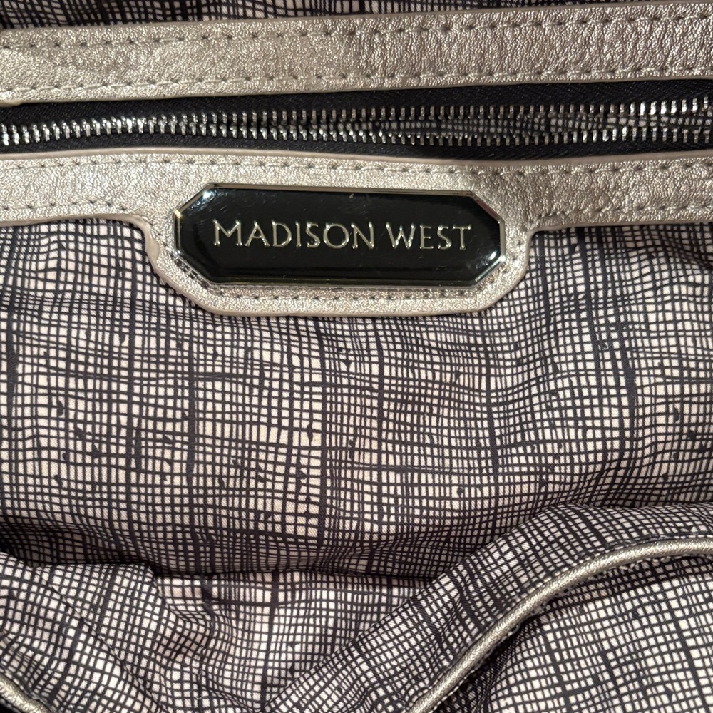 Madison West Metallic Backpack - image 3